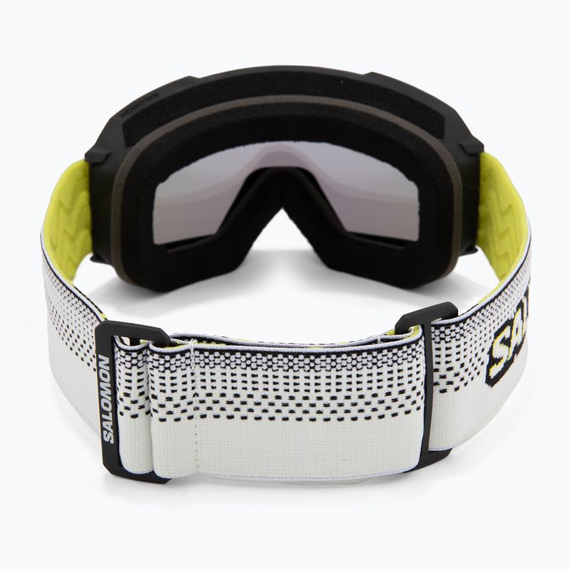 Maschera da sci Salomon S/View 3 black pixels/ml super white 3