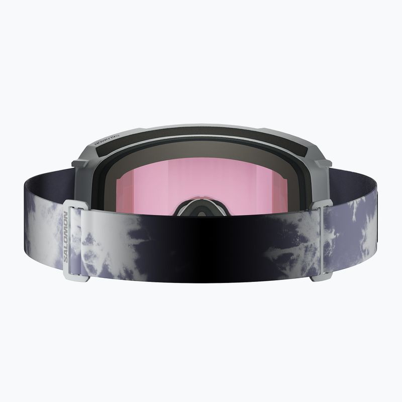 Maschera da sci Salomon S/View 3 ice flow/ml light blue 2