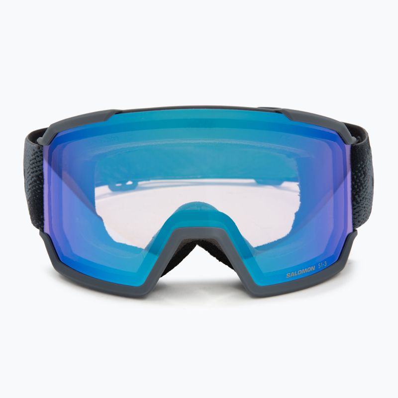 Maschera da sci Salomon S/View 3 Photo ebony/ml blue 2