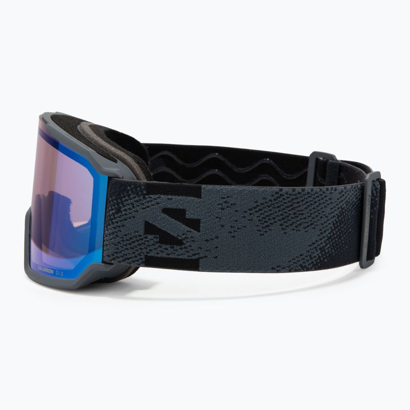 Maschera da sci Salomon S/View 3 Photo ebony/ml blue 4