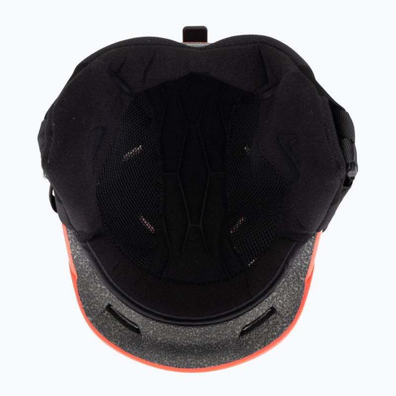 Casco da sci per bambini Salomon Husk Jr cherry tomato 5