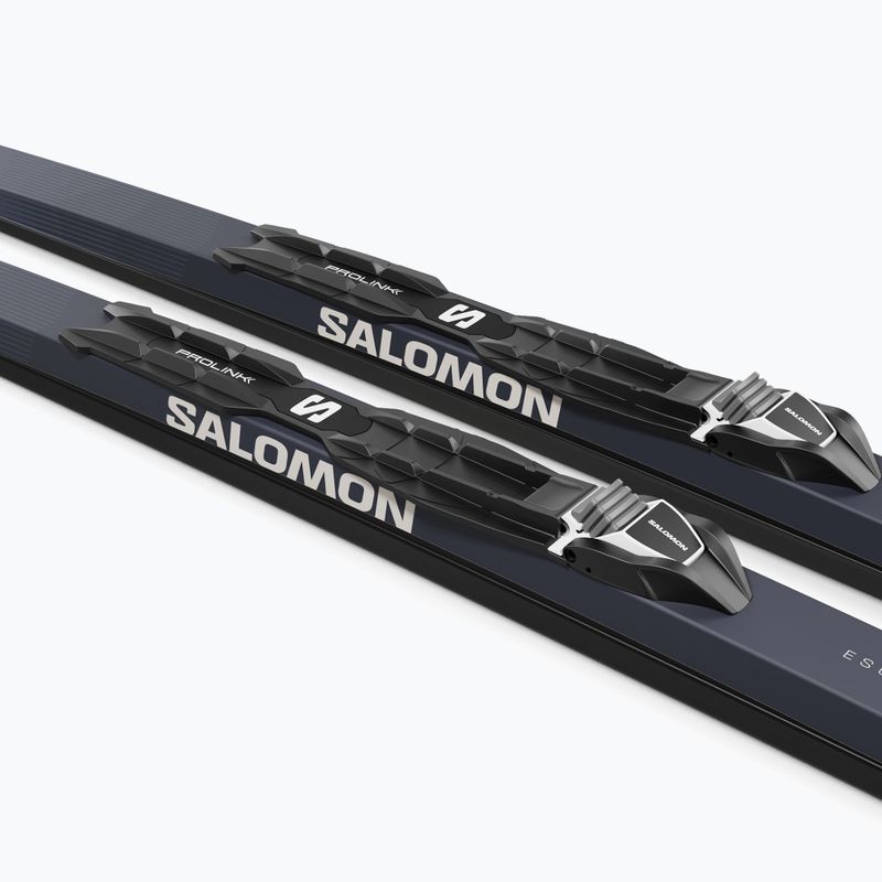Sci di fondo Salomon Escape 51 Grip PM+ wiązania Prolink Access Clasic silver/sargasso sea/coppen blue 6