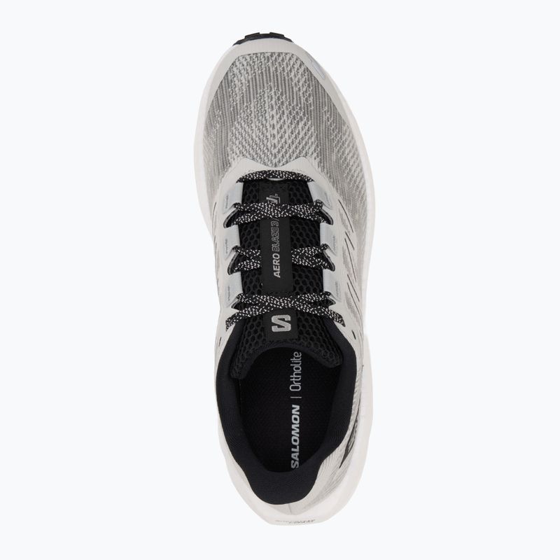 Scarpe da corsa da uomo Salomon Aero Blaze 3 Gravel lunar rock/white/black 5