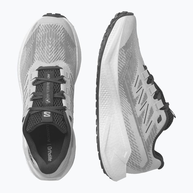 Scarpe da corsa da uomo Salomon Aero Blaze 3 Gravel lunar rock/white/black 13