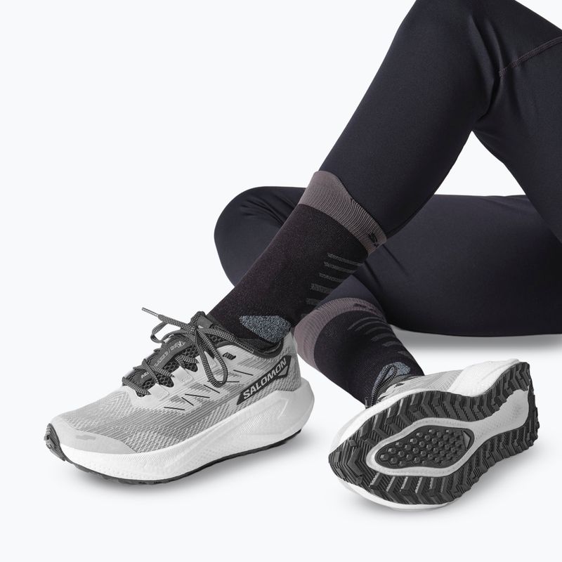 Scarpe da corsa da uomo Salomon Aero Blaze 3 Gravel lunar rock/white/black 15