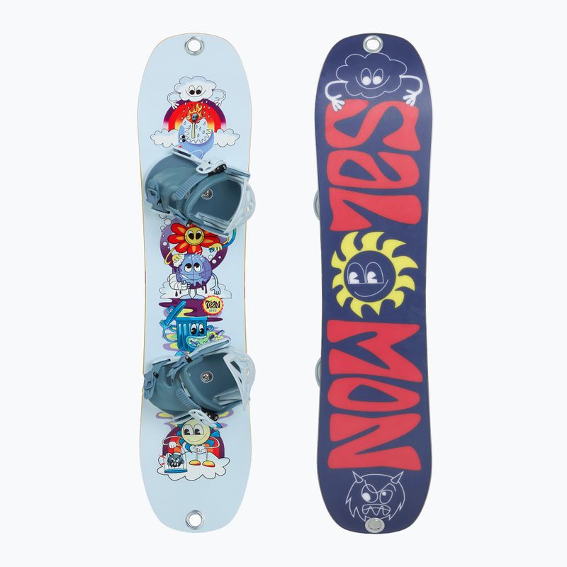 Snowboard per bambini Salomon Team Package Jr + attacchi Goodtime XXS
