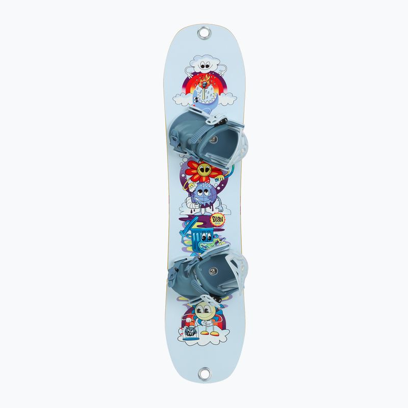 Snowboard per bambini Salomon Team Package Jr + attacchi Goodtime XXS 2
