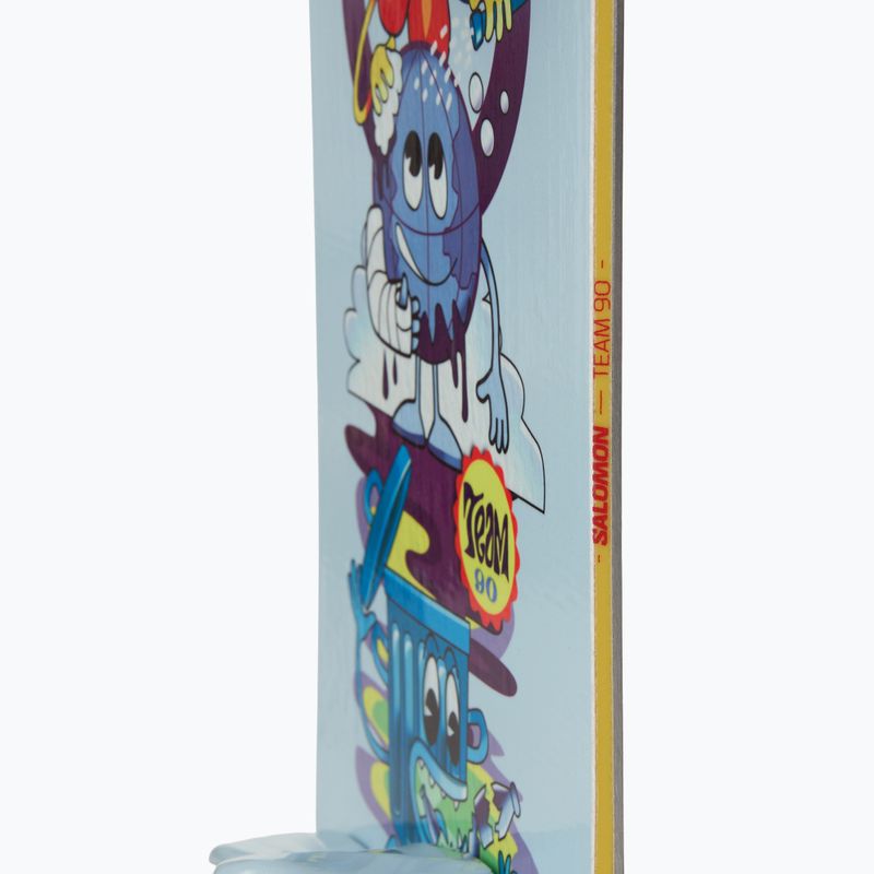 Snowboard per bambini Salomon Team Package Jr + attacchi Goodtime XXS 5