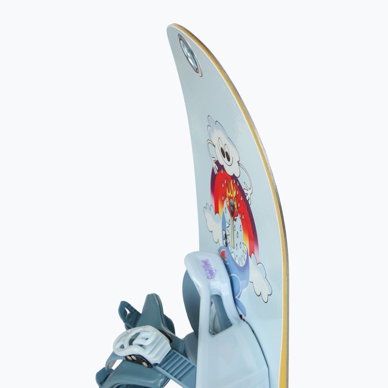 Snowboard per bambini Salomon Team Package Jr + attacchi Goodtime XXS 6