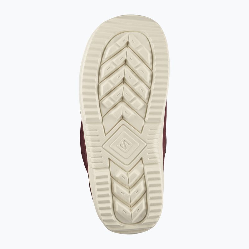 Scarponi da snowboard donna Salomon Pearl Boa W tawny port/tawny port/vanilla ice 7