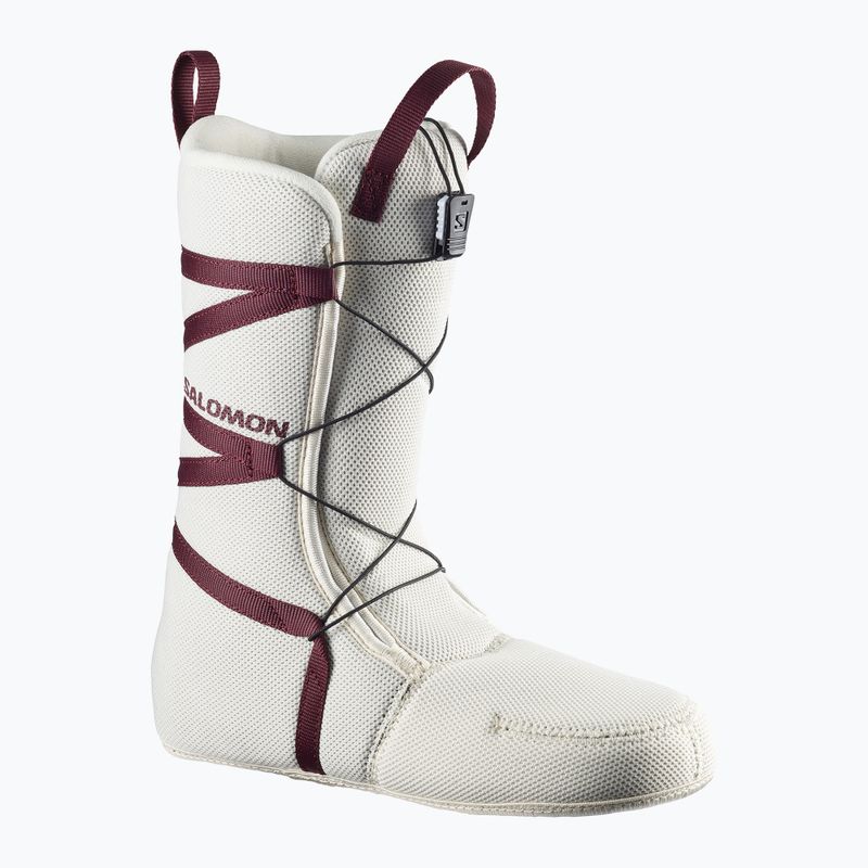 Scarponi da snowboard donna Salomon Pearl Boa W tawny port/tawny port/vanilla ice 8