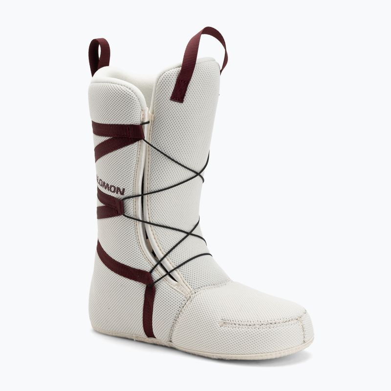 Scarponi da snowboard donna Salomon Pearl Boa W tawny port/tawny port/vanilla ice 5