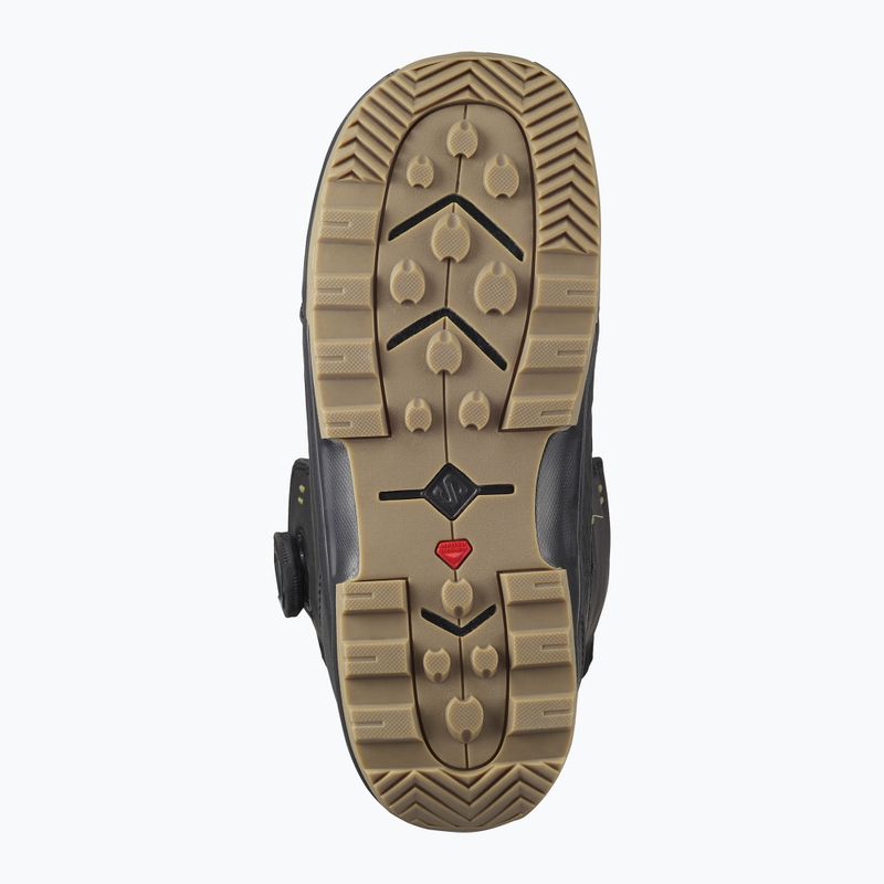 Scarponi da snowboard uomo Salomon Echo Dual Boa black/black/deep lichen green 7