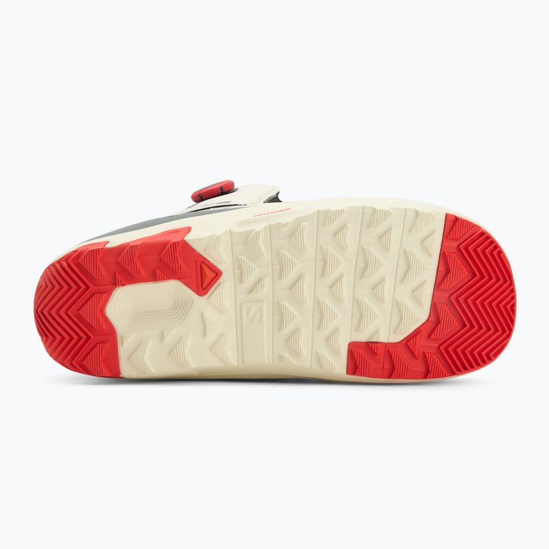 Scarponi da snowboard uomo Salomon Launch Boa SJ Boa almond milk/castle rock/black 4