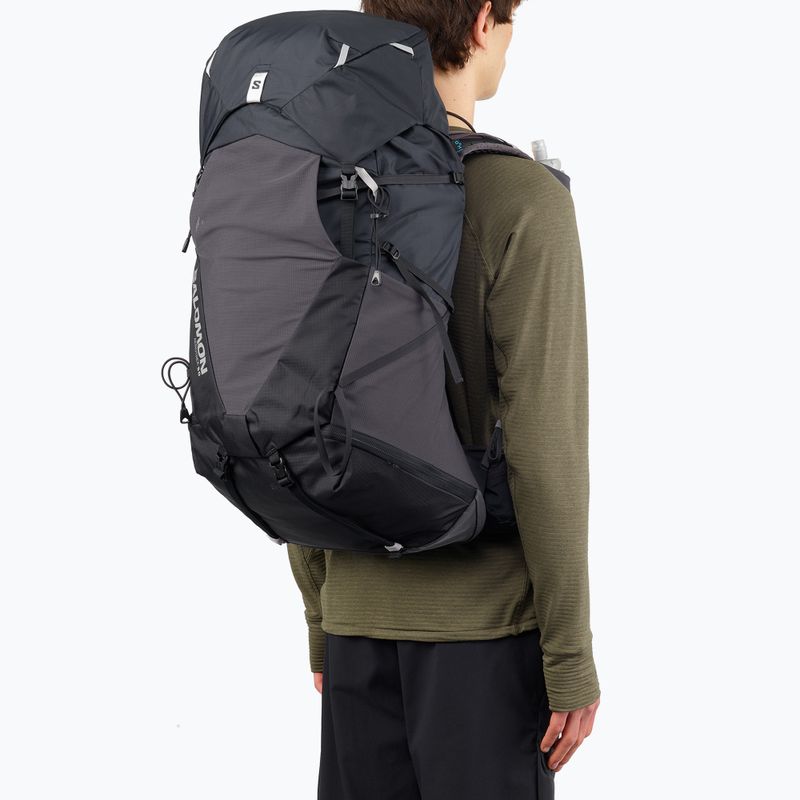 Zaino da trekking uomo Salomon Aerotrek 50 l antracite/nine iron/alloy 3