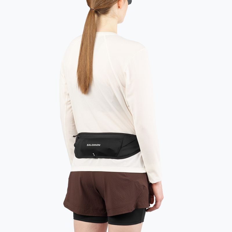 Cintura da corsa Salomon Sling nera 5