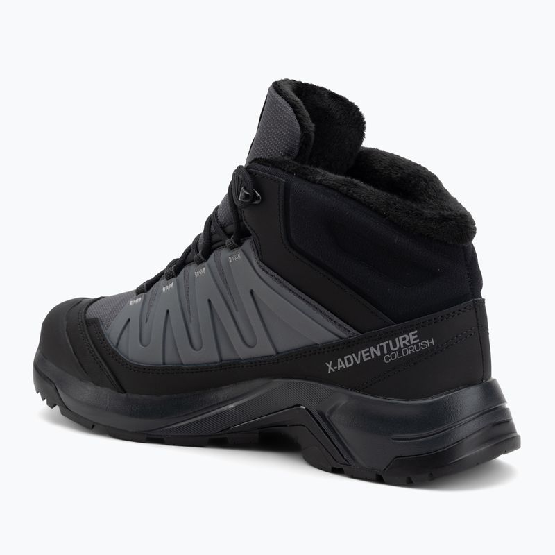 Scarpe da trekking da uomo Salomon X-Adventure Coldrush WP asfalto / nero / lega 3