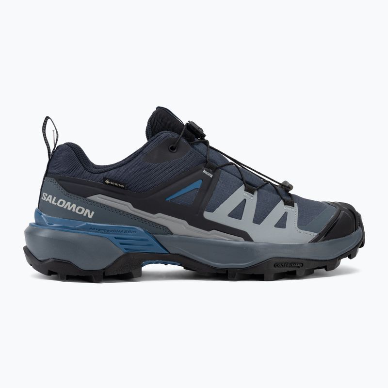 Scarpe da trekking da uomo Salomon X Ultra 360 GTX blue nights/dark navy 2