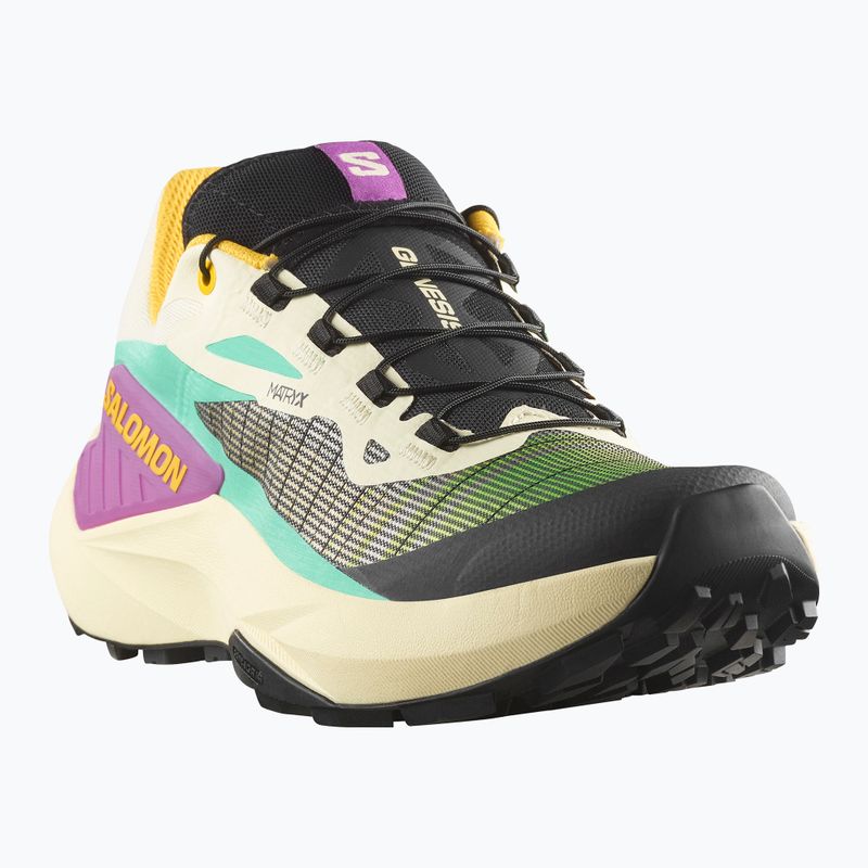 Scarpe da corsa da donna Salomon Genesis giallo trasparente/nero/willowherb