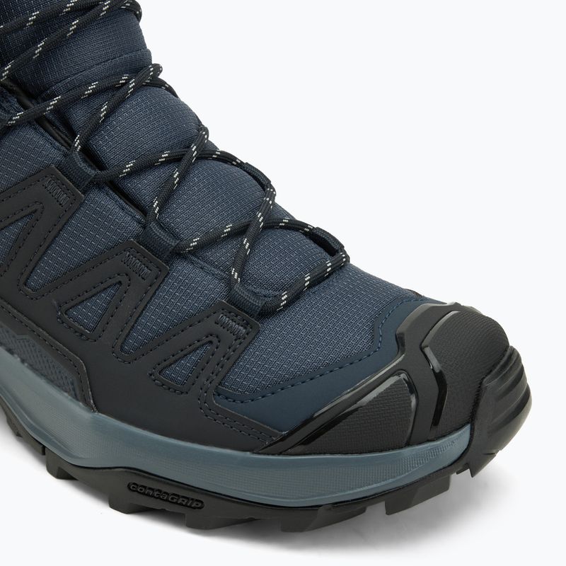 Scarpe da trekking da uomo Salomon X Ultra 360 Mid GTX blue nights / dark navy / dark blue 7