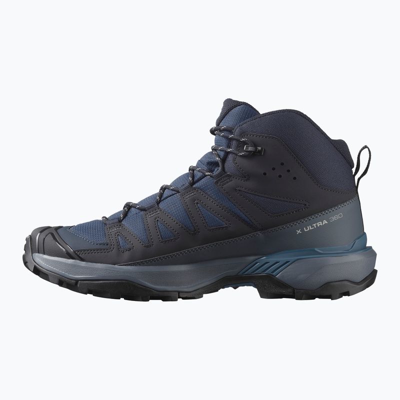 Scarpe da trekking da uomo Salomon X Ultra 360 Mid GTX blue nights / dark navy / dark blue 9