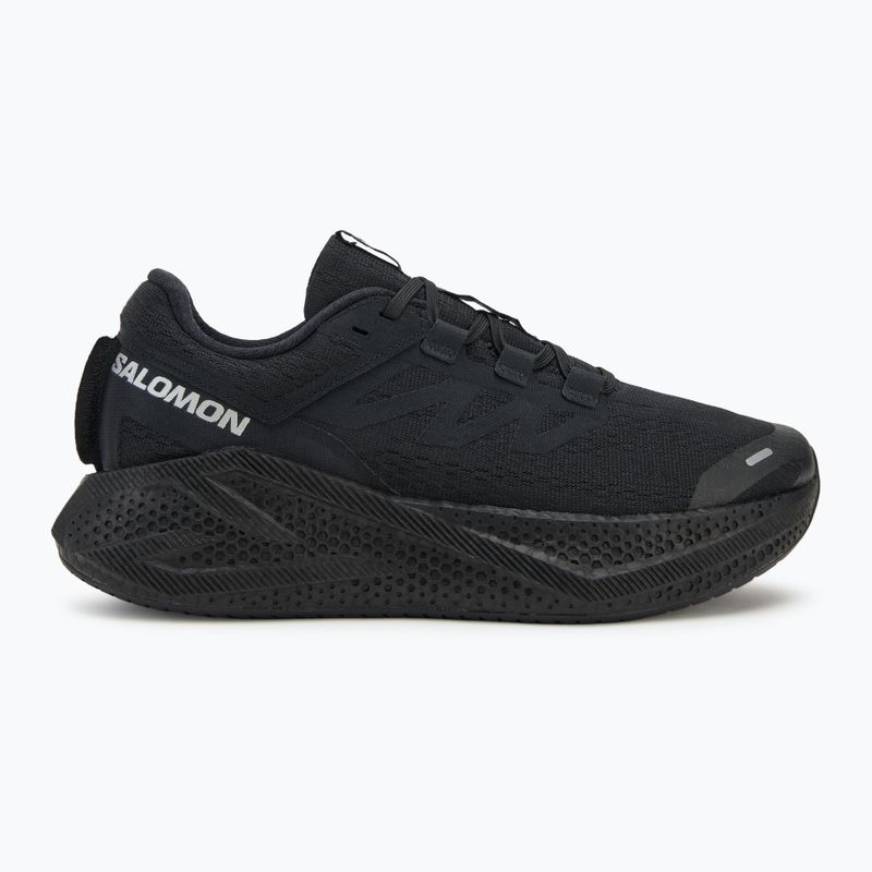 Scarpe da corsa da uomo Salomon Aero Glide 3 nero/nero/ftw silver 2