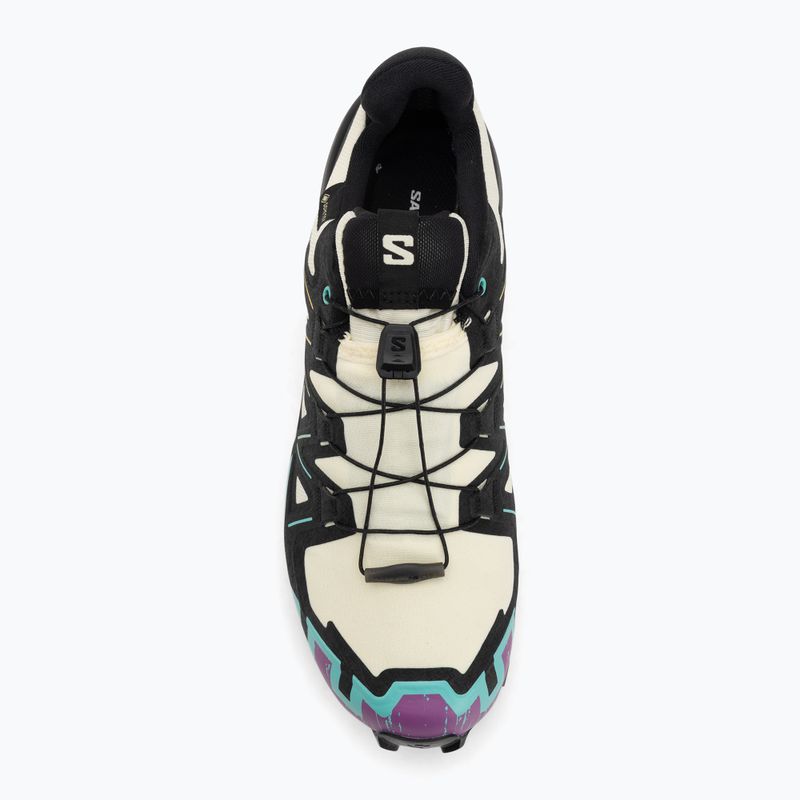 Scarpe da corsa da uomo Salomon Speedcross 6 GTX giallo trasparente/nero/cascata 5