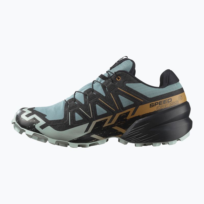 Scarpe da corsa da uomo Salomon Speedcross 6 GTX trooper/black/wood thrush 10