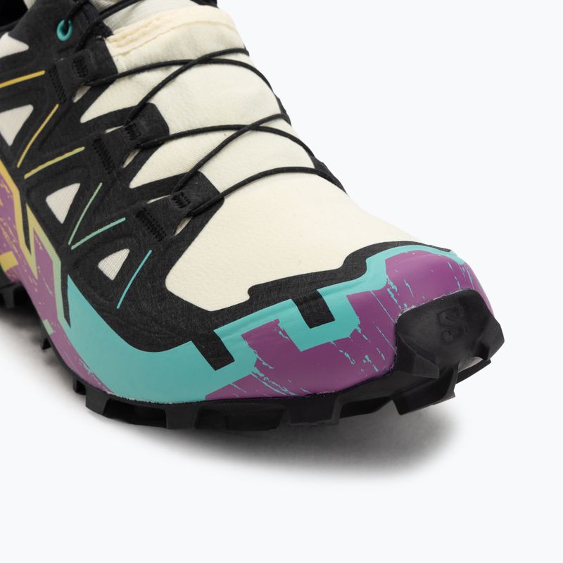 Scarpe da corsa da donna Salomon Speedcross 6 GTX giallo trasparente/nero/cascata 7