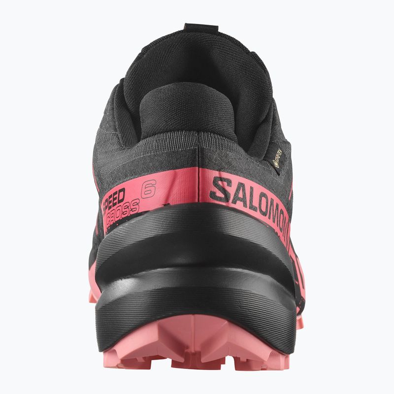 Scarpe da corsa da donna Salomon Speedcross 6 GTX nine iron/nero/rosa flamingo 11
