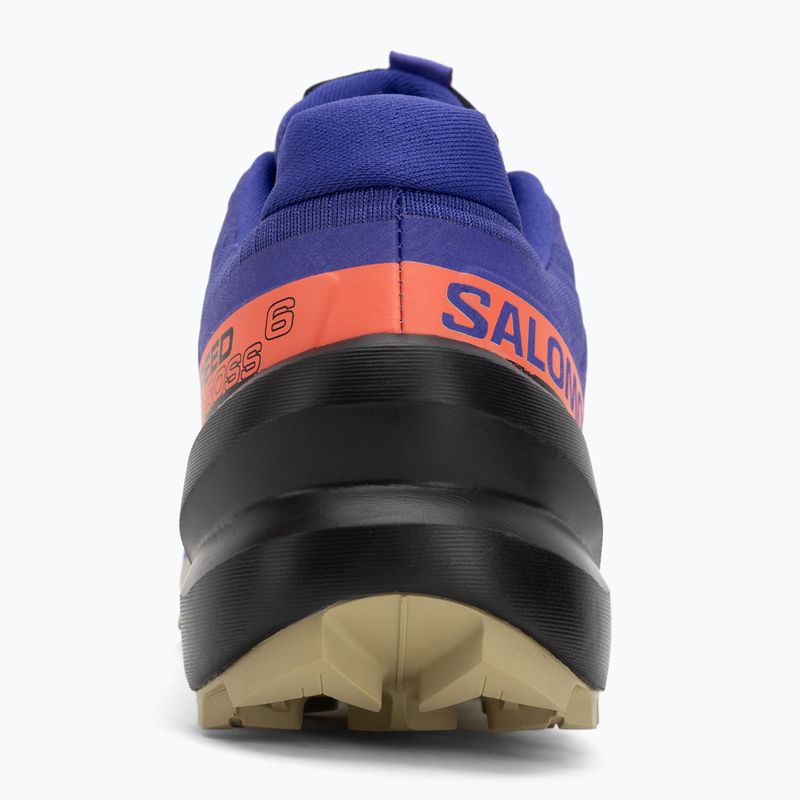 Scarpe da corsa da donna Salomon Speedcross 6 liberty/nero/fiamma neon 6