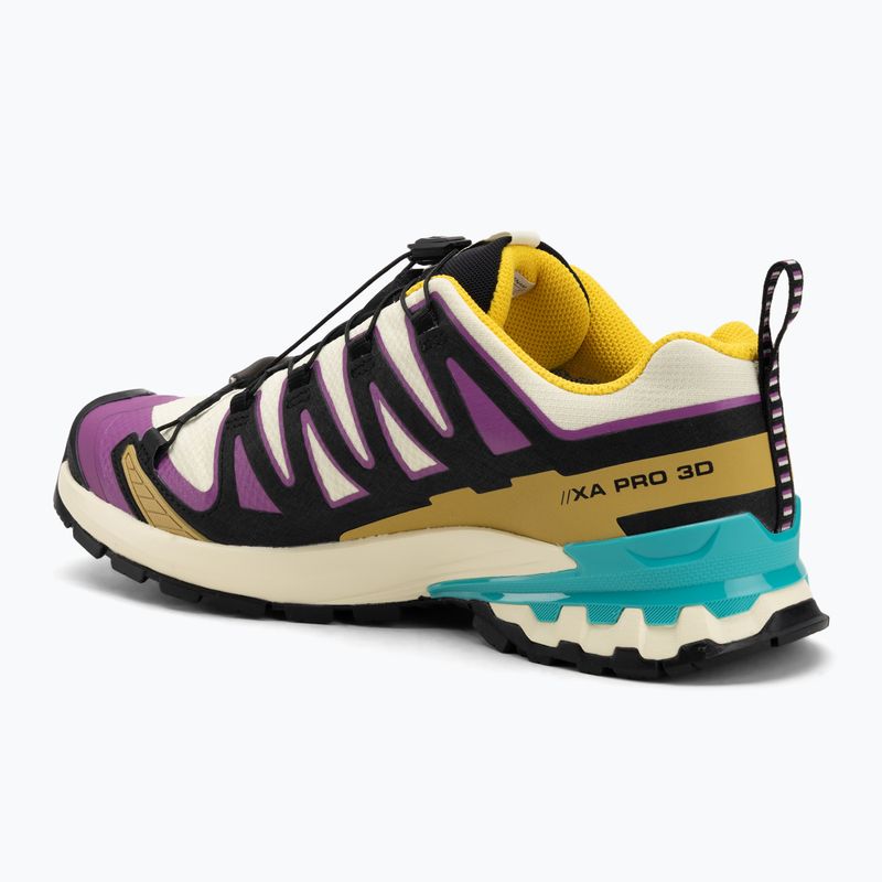 Scarpe da corsa da uomo Salomon XA PRO 3D V9 GTX giallo trasparente/nero/cascata 3