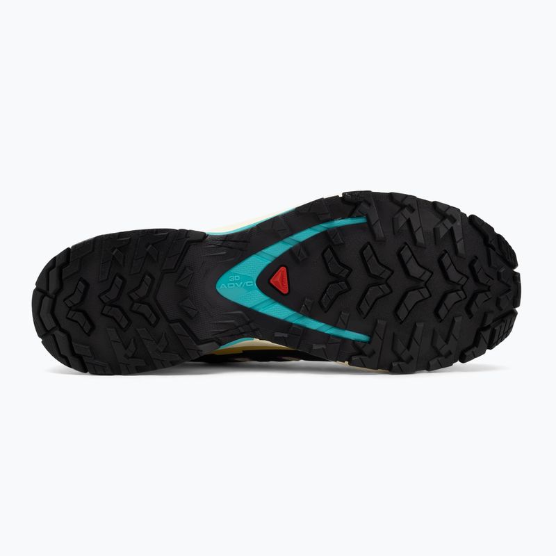 Scarpe da corsa da uomo Salomon XA PRO 3D V9 GTX giallo trasparente/nero/cascata 4