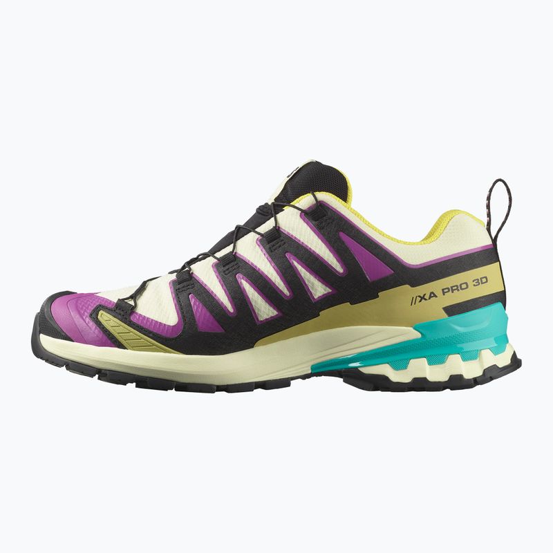 Scarpe da corsa da uomo Salomon XA PRO 3D V9 GTX giallo trasparente/nero/cascata 9