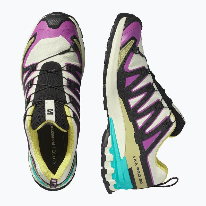 Scarpe da corsa da uomo Salomon XA PRO 3D V9 GTX giallo trasparente/nero/cascata 12