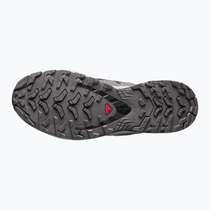 Scarpe da corsa da donna Salomon XA PRO 3D V9 GTX nero/verde patina/viola grigio 11