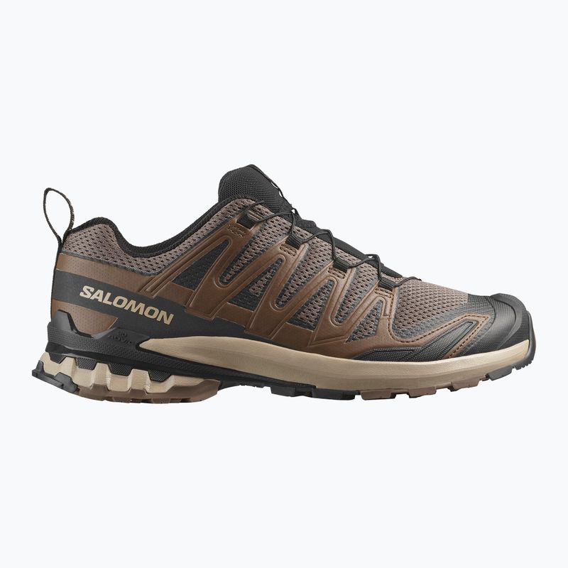 Scarpe da corsa da uomo Salomon XA Pro 3D V9 falcon/desert tan/black 2