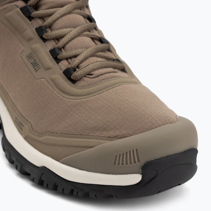 Scarpe da trekking da uomo Salomon Shelter WP stone gray/black/rainy day 7