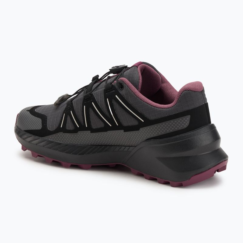 Scarpe da corsa da donna Salomon Speedcross Peak asfalto/nero/notturno 3