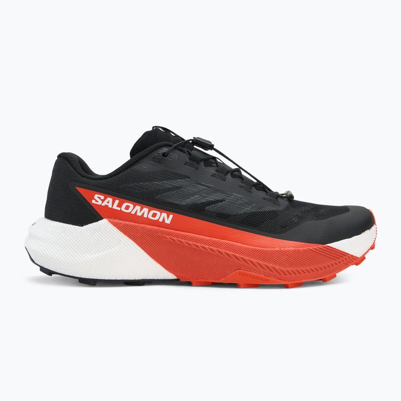 Scarpe da corsa da uomo Salomon Pulsar nero/bianco/pomodoro ciliegia 2