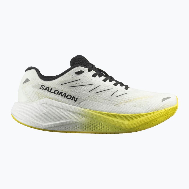 Scarpe da corsa da uomo Salomon Aero Blaze 3 bianco/nero/giallo acceso 9