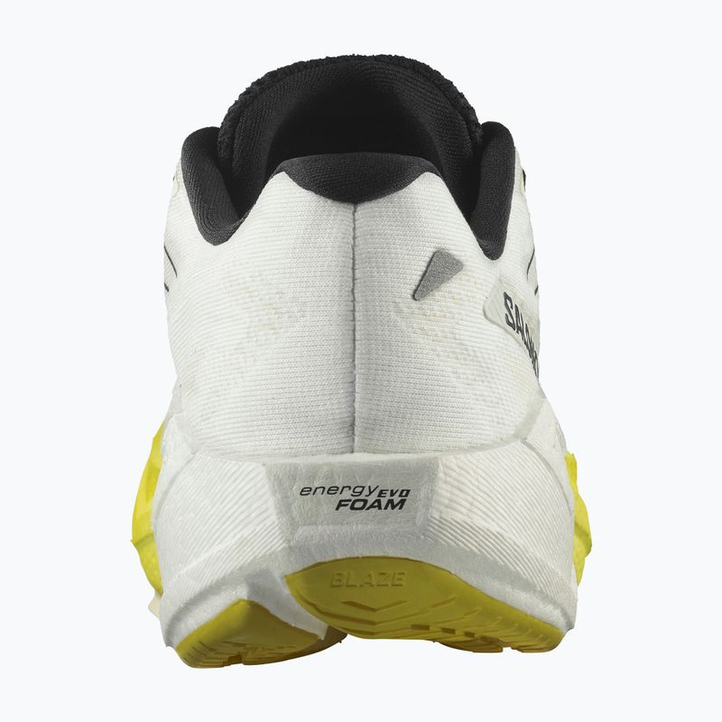 Scarpe da corsa da uomo Salomon Aero Blaze 3 bianco/nero/giallo acceso 11