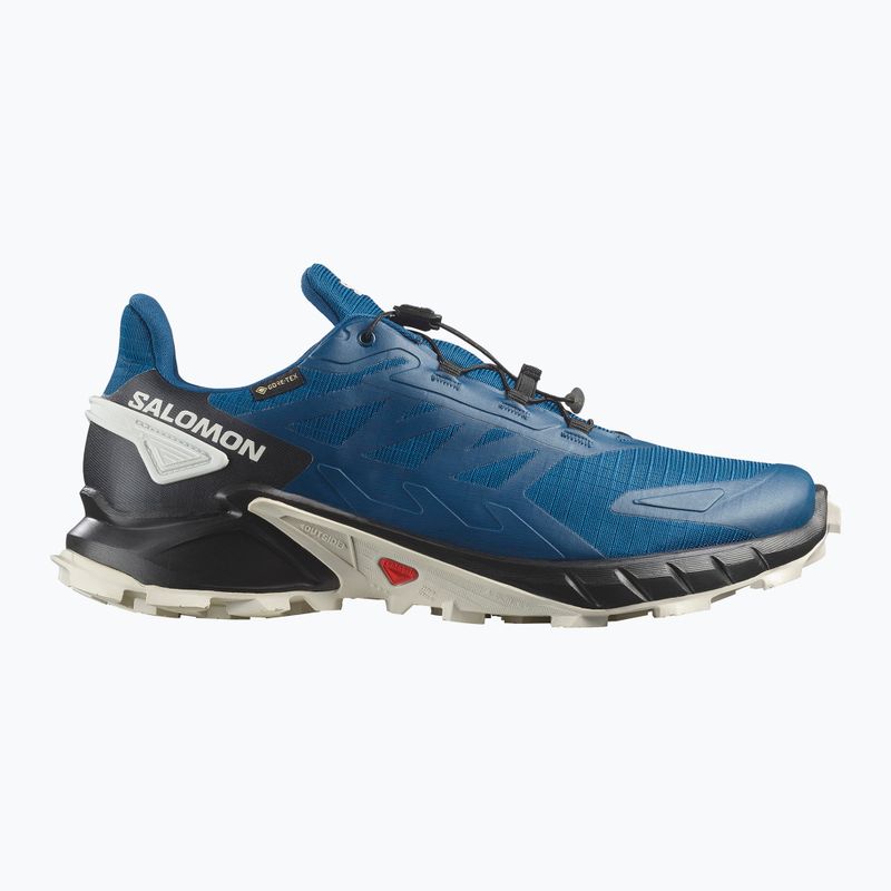 Scarpe da corsa da uomo Salomon Supercross 4 GTX poseidon/black/lunar rock 2