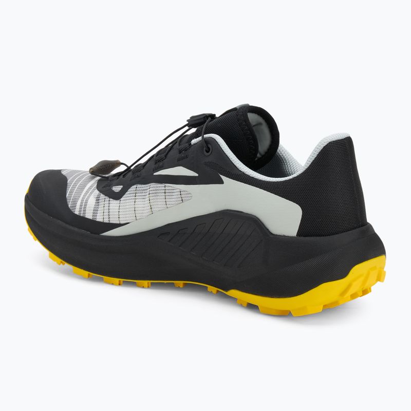 Scarpe da corsa da uomo Salomon Genesis nero/metallo/incaberry 3