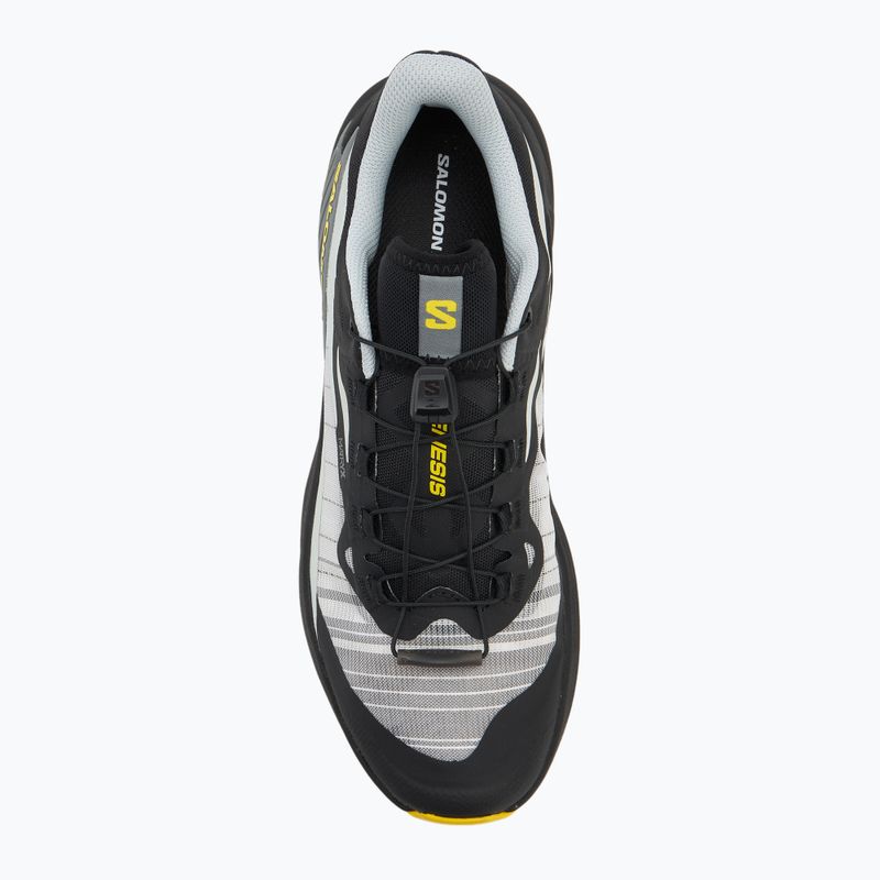 Scarpe da corsa da uomo Salomon Genesis nero/metallo/incaberry 5