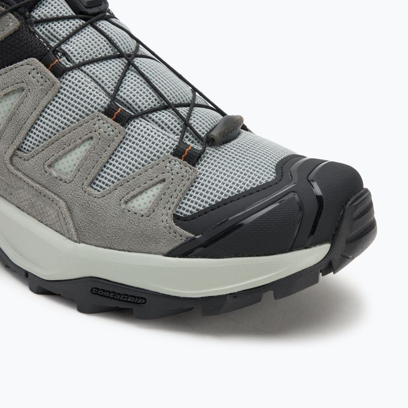 Scarpe da trekking da uomo Salomon X Ultra 360 Leather GTX ferro battuto / sedona sage / sierra 7