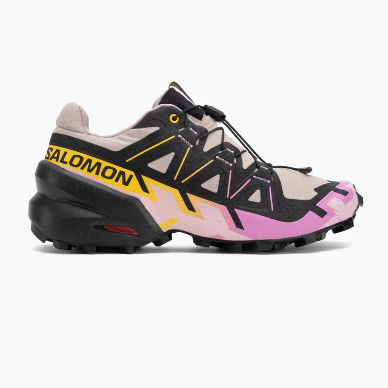 Scarpe da corsa da donna Salomon Speedcross 6 etherea/nero/ciclamino 2