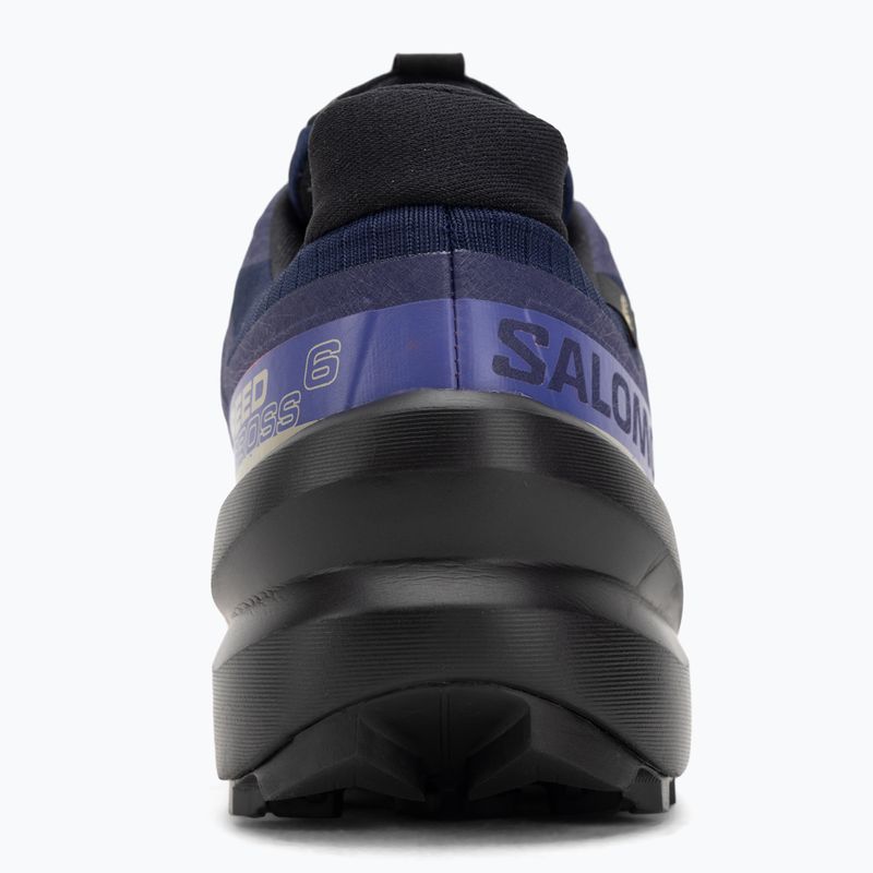 Scarpe da corsa da uomo Salomon Speedcross 6 GTX maritime blue/black/cherry tomato 6