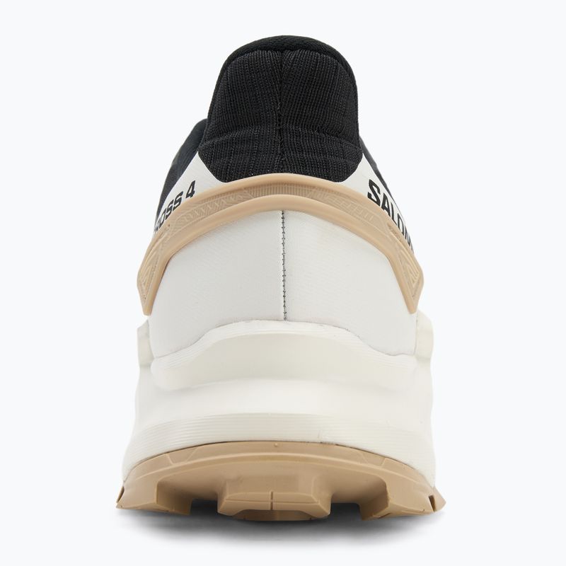 Scarpe da corsa da uomo Salomon Supercross 4 nero / vanilla ice / white pepper 6