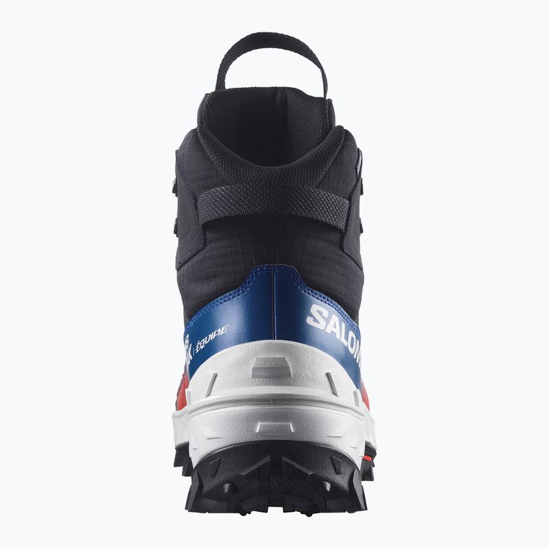 Scarpe da trekking uomo Salomon Crosstrak Powder WP Equipe black/black 5